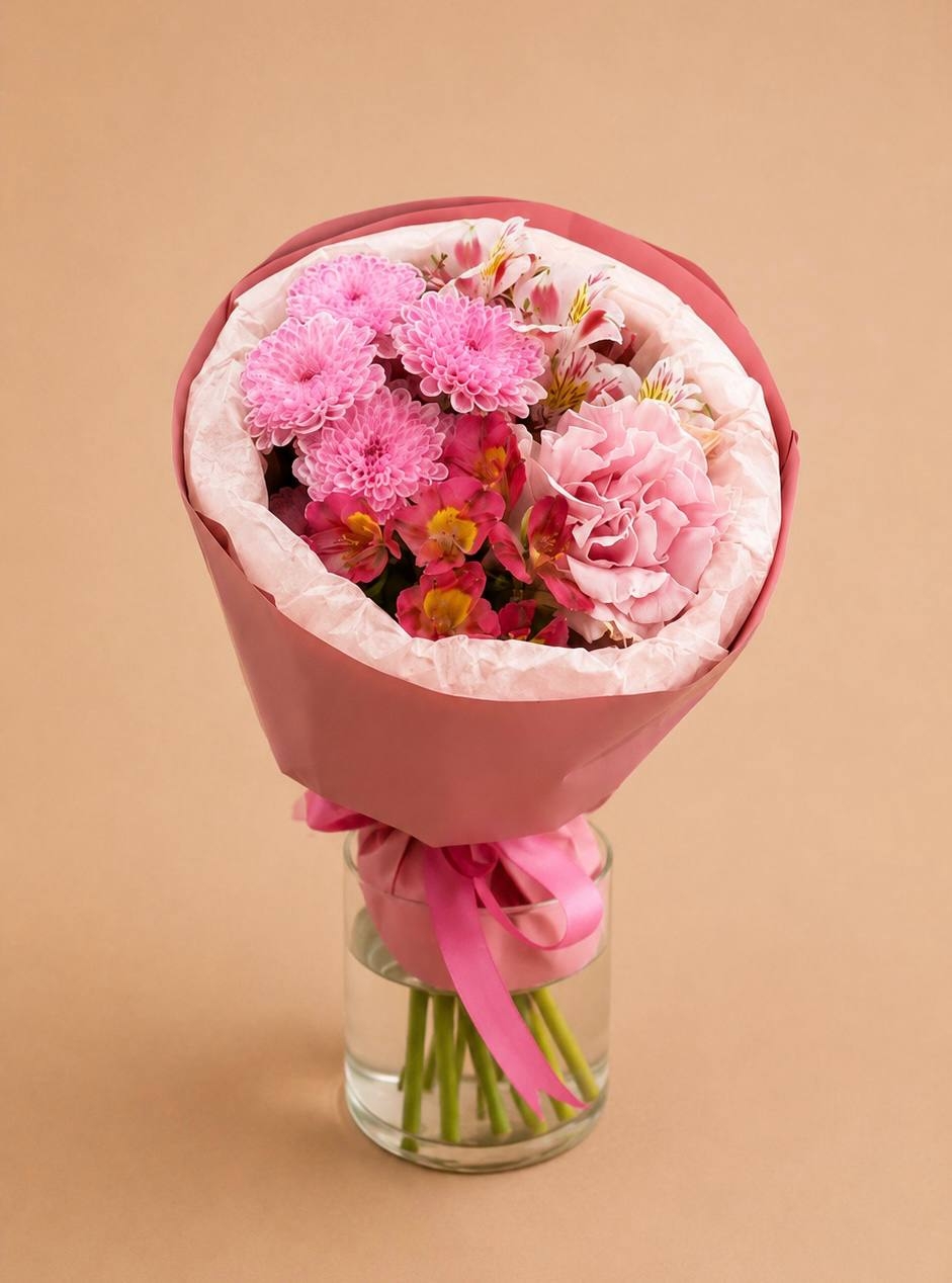 Авторский букет на выпускной
