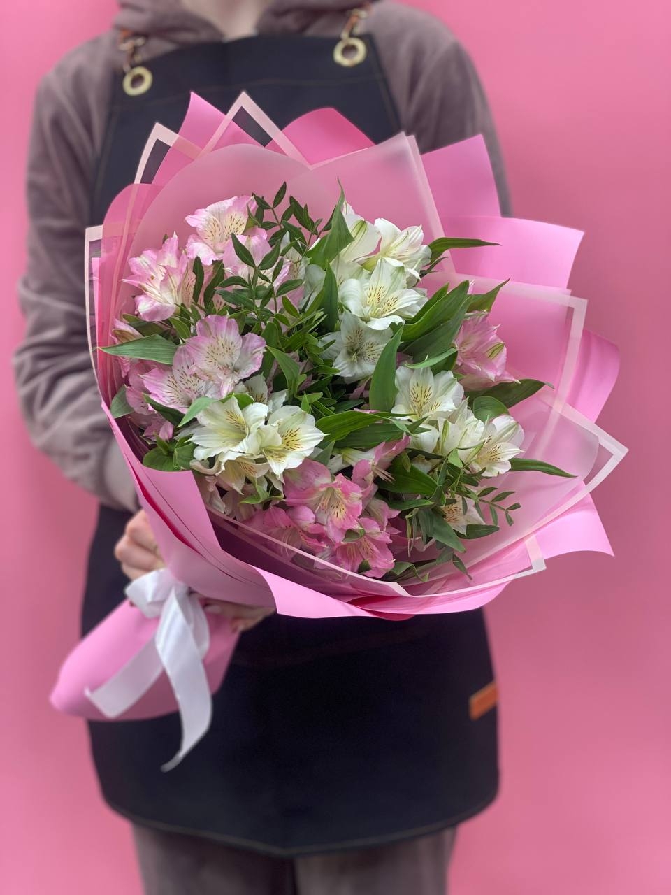 7 альстромерий в оформление