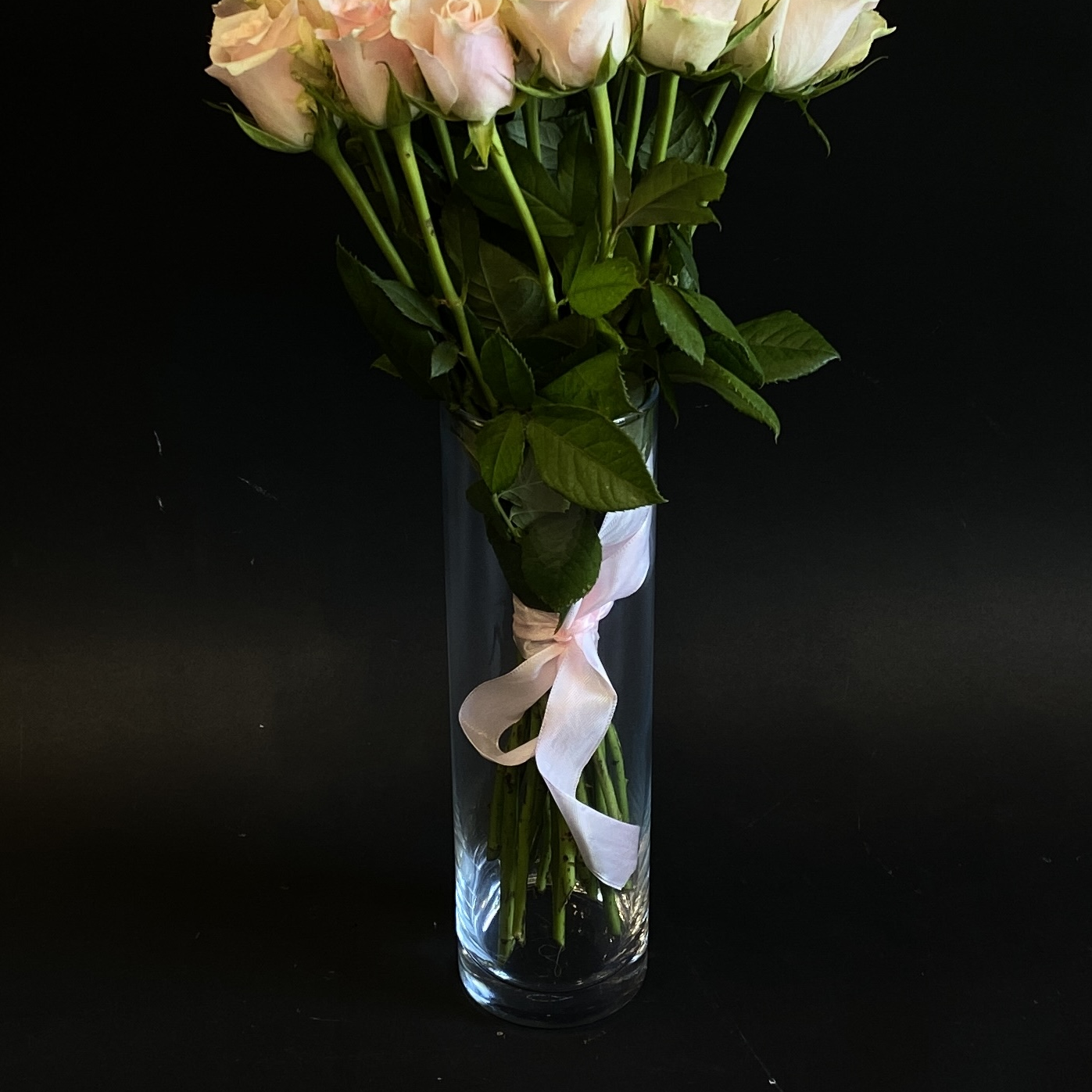 Стеклянная ваза