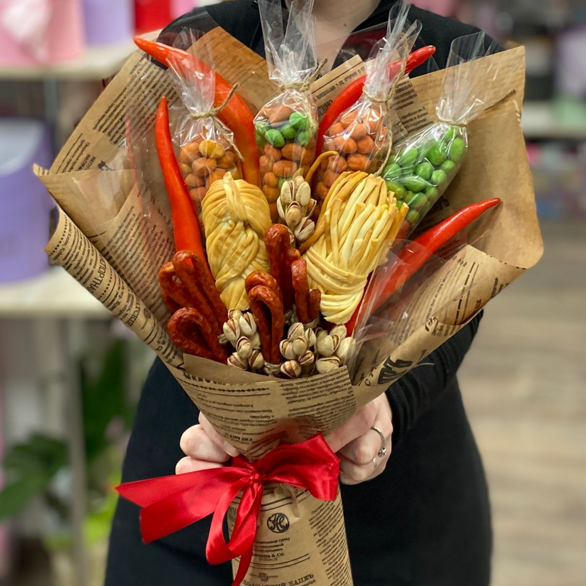 Букет из закусок к пиву