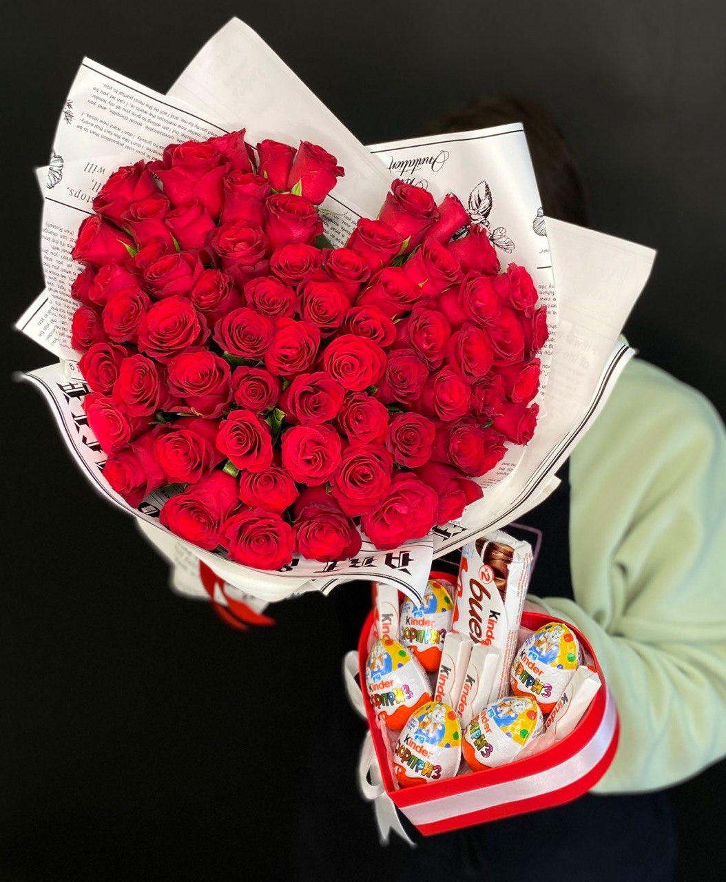 Чудесное комбо: цветы + сладости