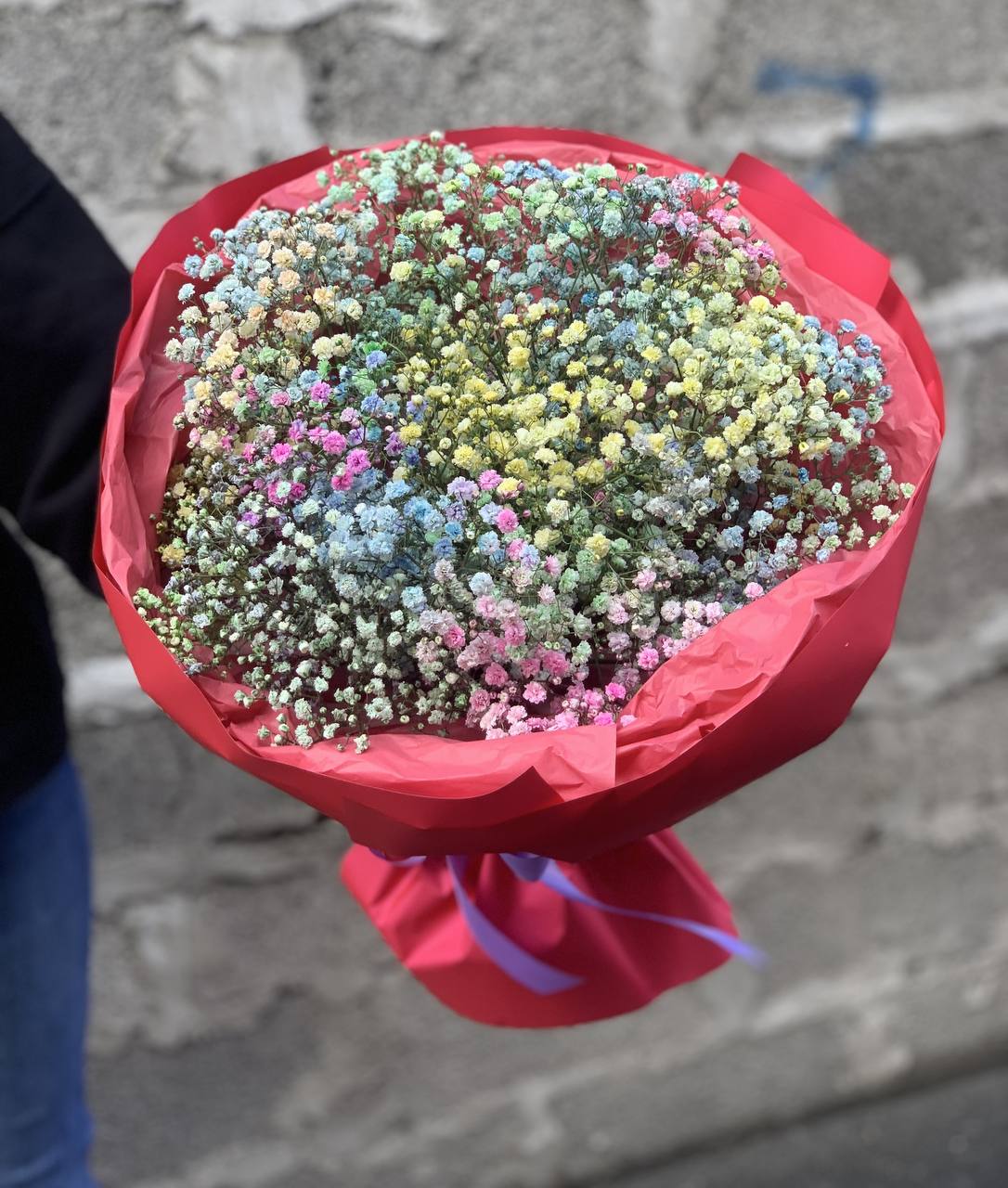 15 веток гипсофил в оформление