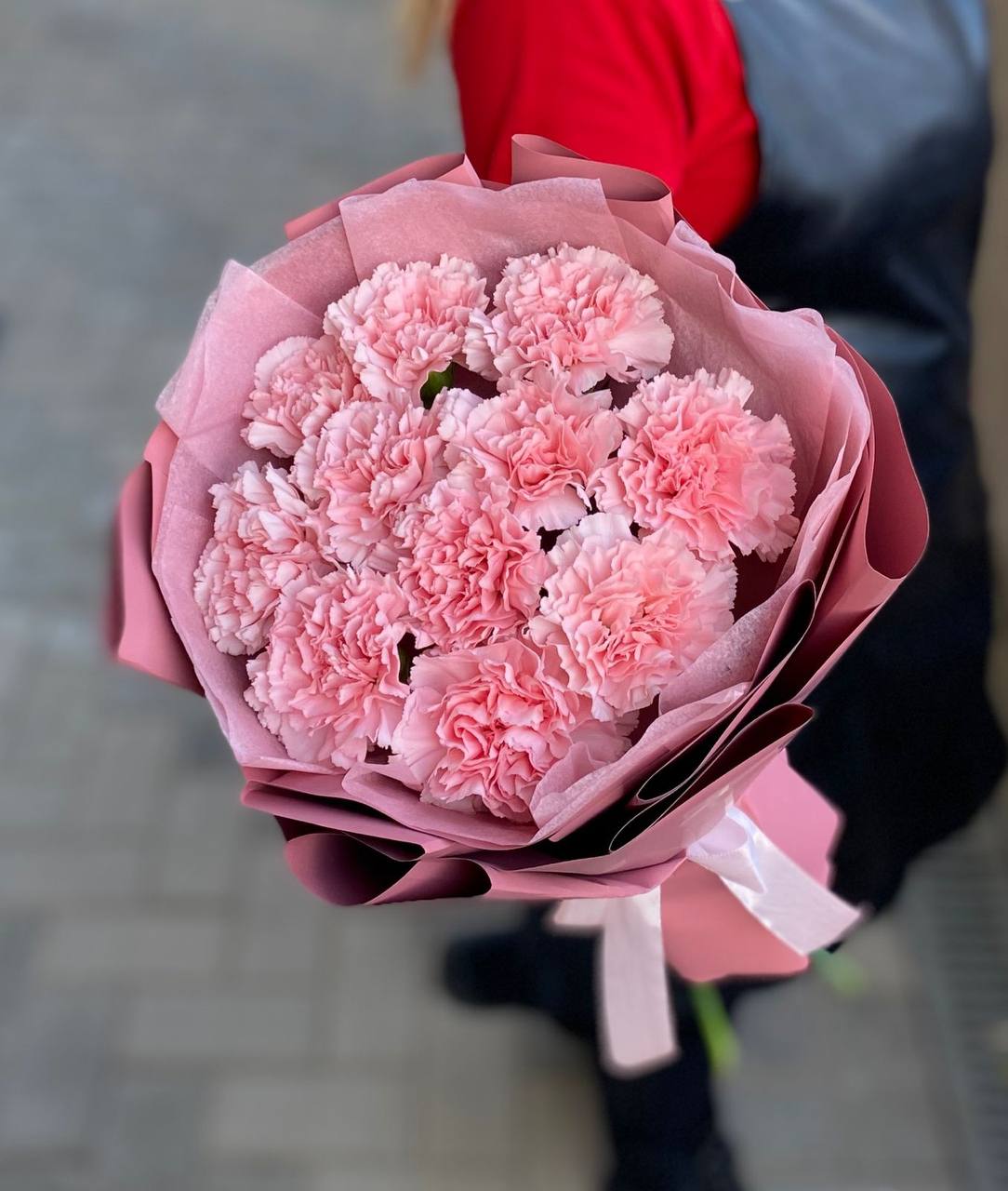 11  нежных диантусов в оформление