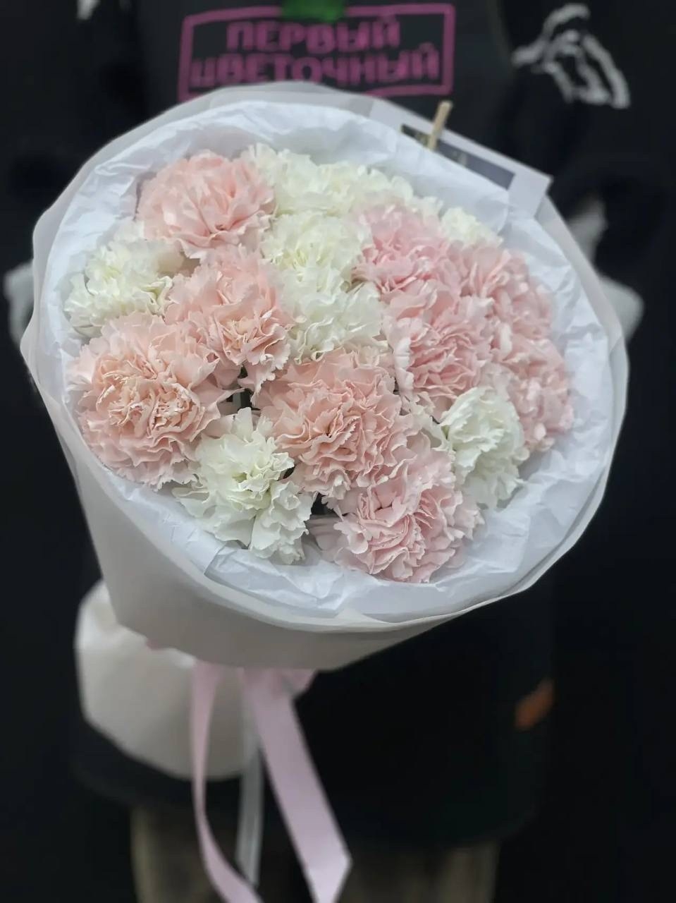 19 диантусов микс в оформление