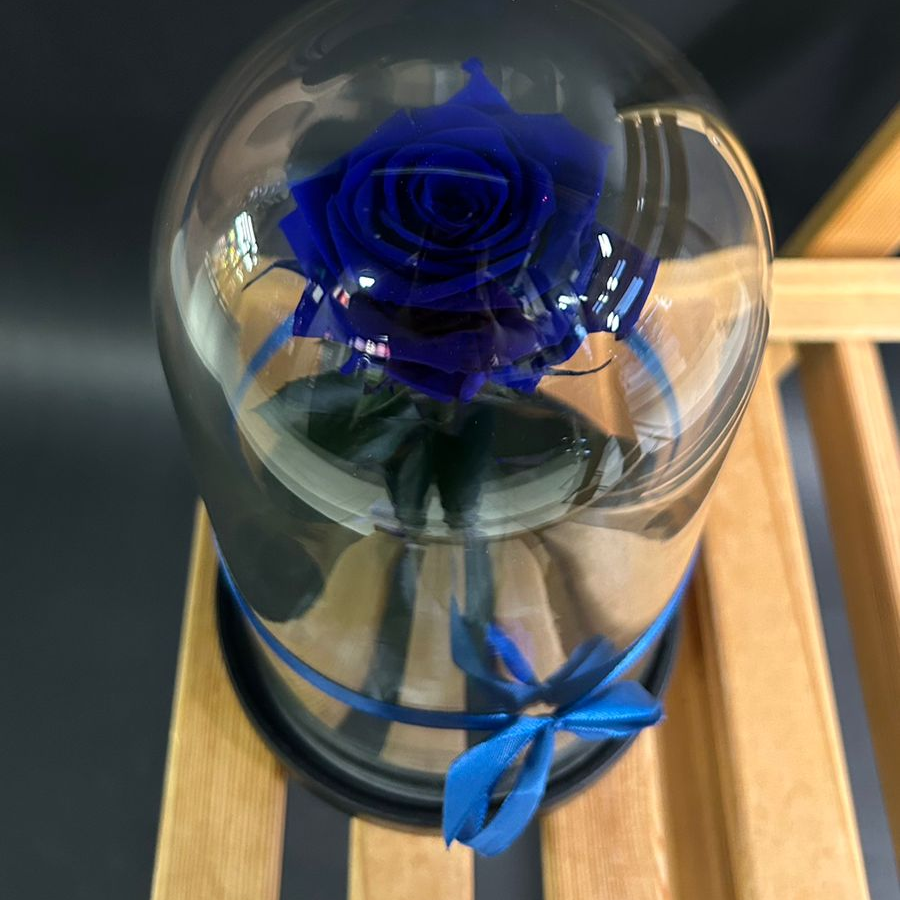 Роза в колбе 