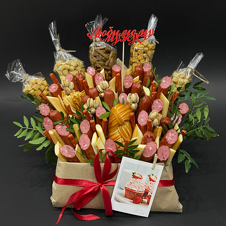 Конверт с закусками 