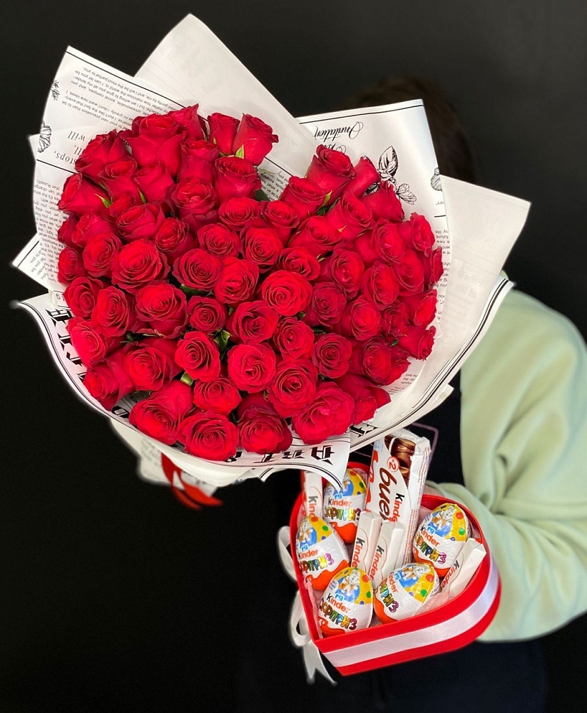 Чудесное комбо: цветы + сладости