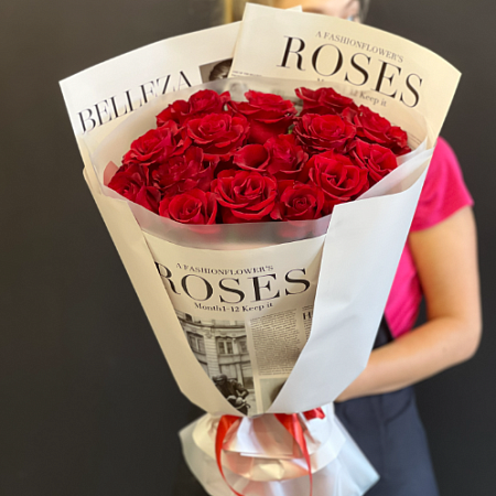 15 Роз в оформлении