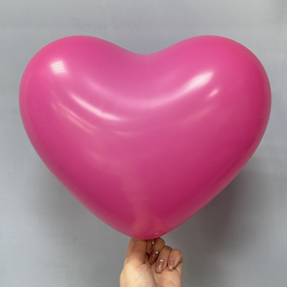 Шар сердце латексный