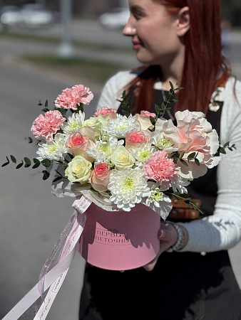 Сборная композиция с розами