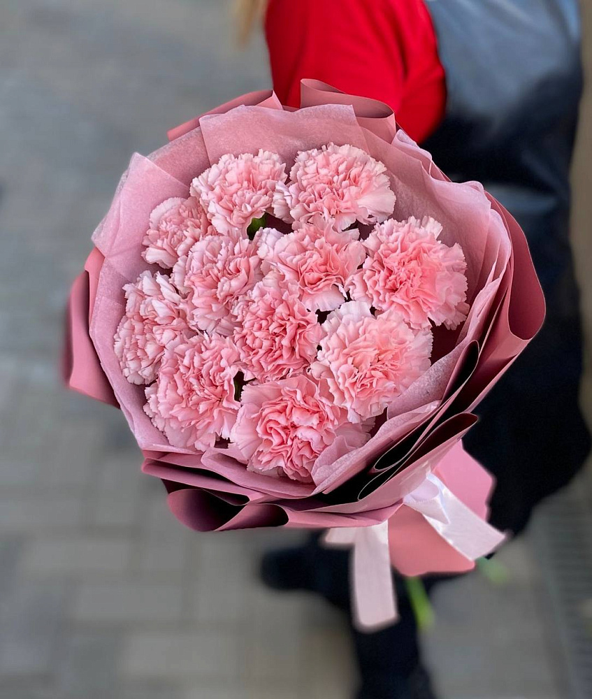 11  нежных диантусов в оформление