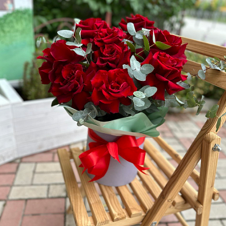 Композиция с французскими розами