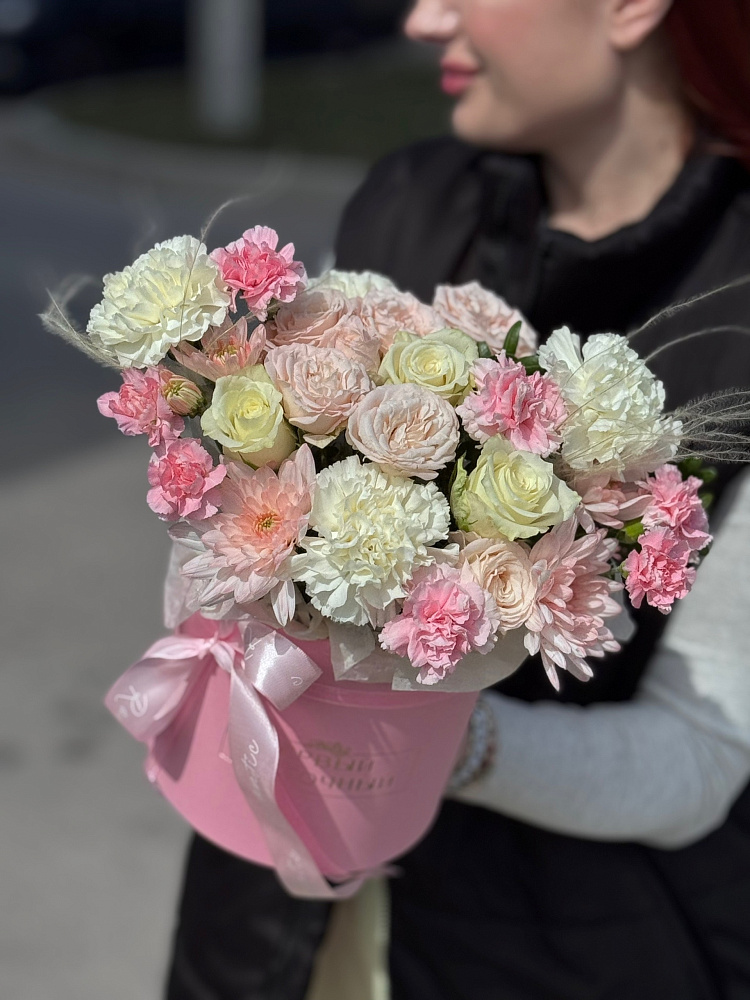 Авторская композиция с диантусами